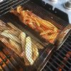 Rolling Grilling Basket - Round Stainless Steel BBQ Grill Mesh