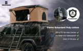 Trustmade Hard Shell Rooftop Tent 100% Waterproof 50mm Mattress