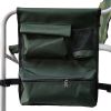 2-piece Lightweight Outdoor Chair with Side Table Storage