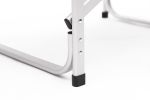 2-piece Lightweight Outdoor Chair with Side Table Storage