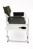 2-piece Lightweight Outdoor Chair with Side Table Storage