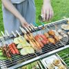 Foldable Stainless Steel Barbecue Grill