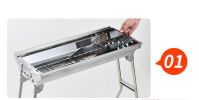 Foldable Stainless Steel Barbecue Grill