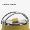 Folding Silicone Kettle Wild Open Fire Coffee Tea Cassette Cooker Cookware