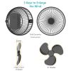 8-Inch Battery Operated Clip on Fan