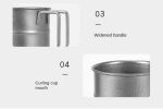 Stainless Steel Mug Large Capacity