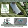 Inflatable Sleeping Pad With Pillows; Waterproof Lightweight Mattress