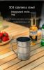 Stainless Steel Mug Large Capacity