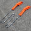 Razor Sharp Pocket Chainsaw Self Cleaning 25.5 inches Hand Saw