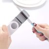 Knife Sharpener Portable Double Mini Grindstone Rotatable Handle