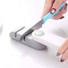 Knife Sharpener Portable Double Mini Grindstone Rotatable Handle