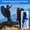 Foldable Beach Chair with Detachable Umbrella and Adjustable Armrest