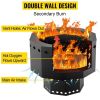Portable Smokeless Fire Bowl For Picnic Backyard Camping