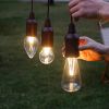 LED camping lights; retro design; Tent lighting; Decorative Christmas ambient lights; 2 pack