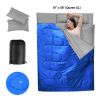 Portable Double Person Waterproof Sleeping Bag W/ 2 Pillows