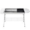 Foldable Stainless Steel Barbecue Grill