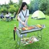 Foldable Stainless Steel Barbecue Grill