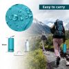Inflatable pad foot pedal light portable outdoor camping inflatable mattress