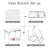 Adjustable Folding Table