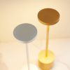 LED Waterproof Rechargeable Desk Lamp with Flashlight Dimming Metal
