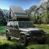 Black Hard Shell Grey SUV Rooftop Tent