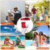 Foldable Beach Canopy Chair Sun Protection.