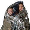 Windproof Waterproof Emergency Blanket; Survival First Aid; Military Rescue Kit; Foil Thermal Blanket