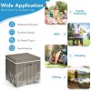 3-In-1 Patio 10 Gallon Ice Cube Cooler Box