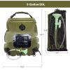20L Solar Shower Bag with Portable Heating Shower Head