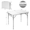 Adjustable Folding Table